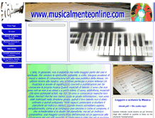Tablet Screenshot of musicalmenteonline.com